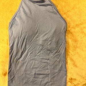 90 Degree By Reflex Light Blue Rib Seamless Calista Tank